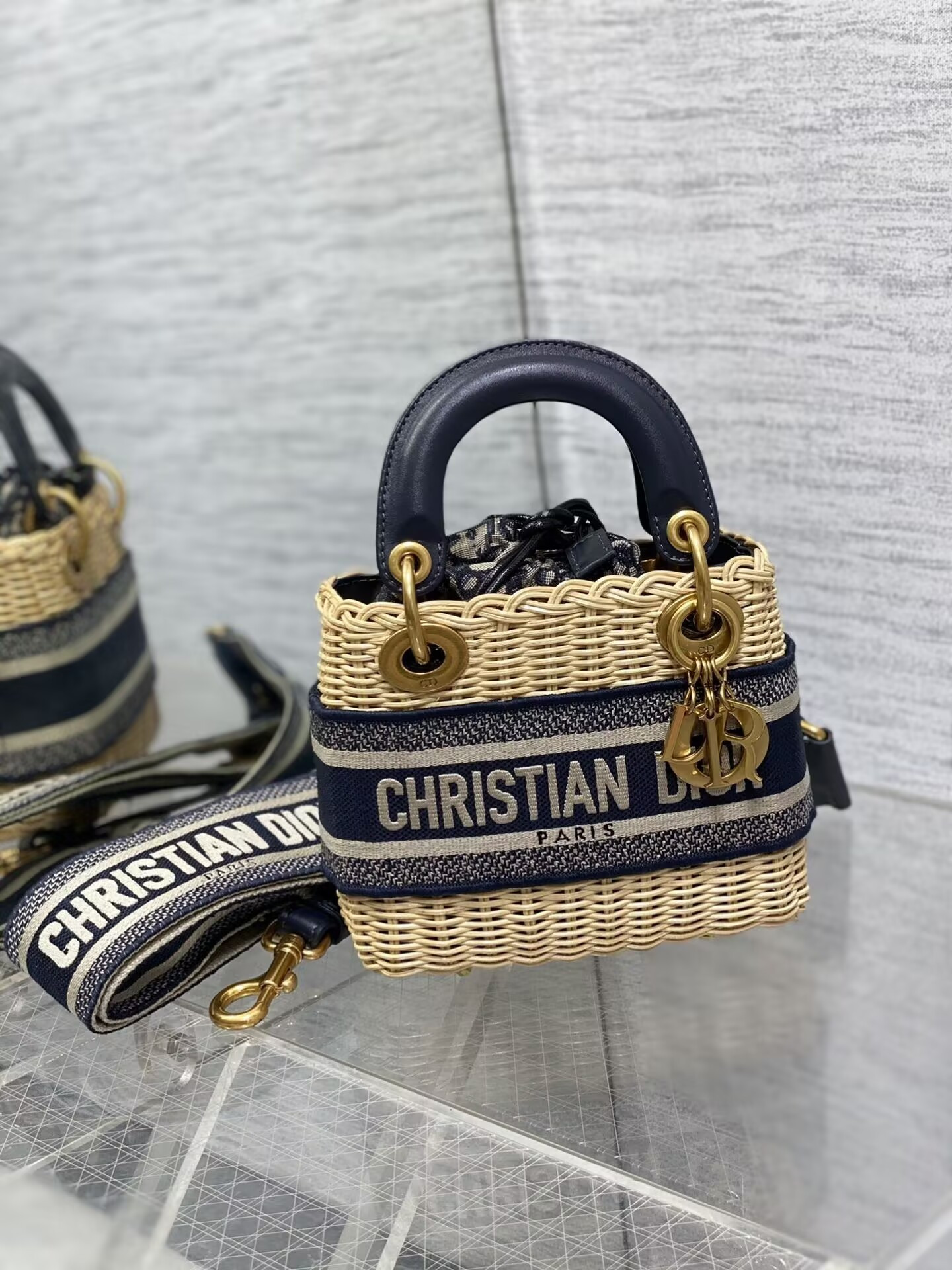 D*or mini lady D*or bag 17x15x7cm