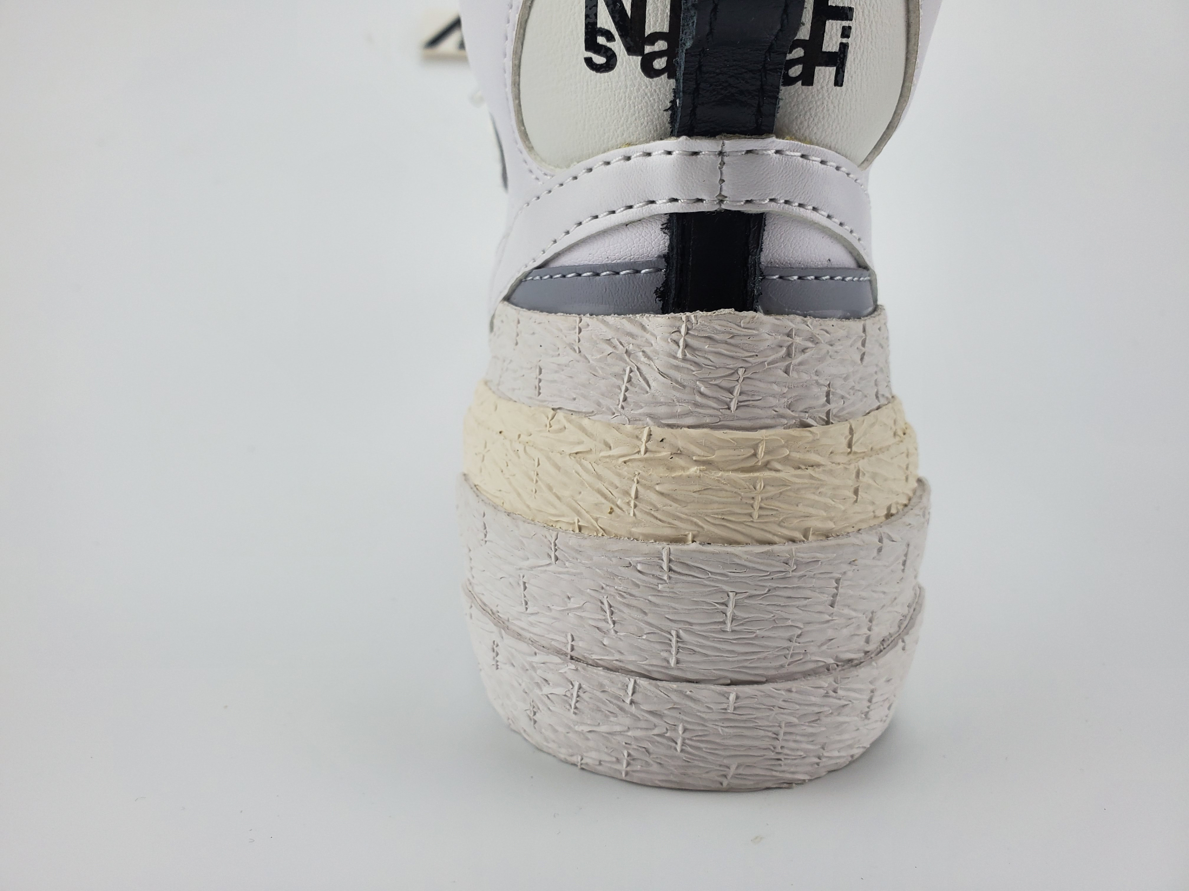 Nike Blazer High Sacai White Grey