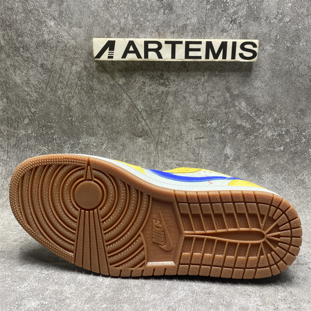 Travis Scott x Nike Air Jordan 1 Low OG Canary Yellow