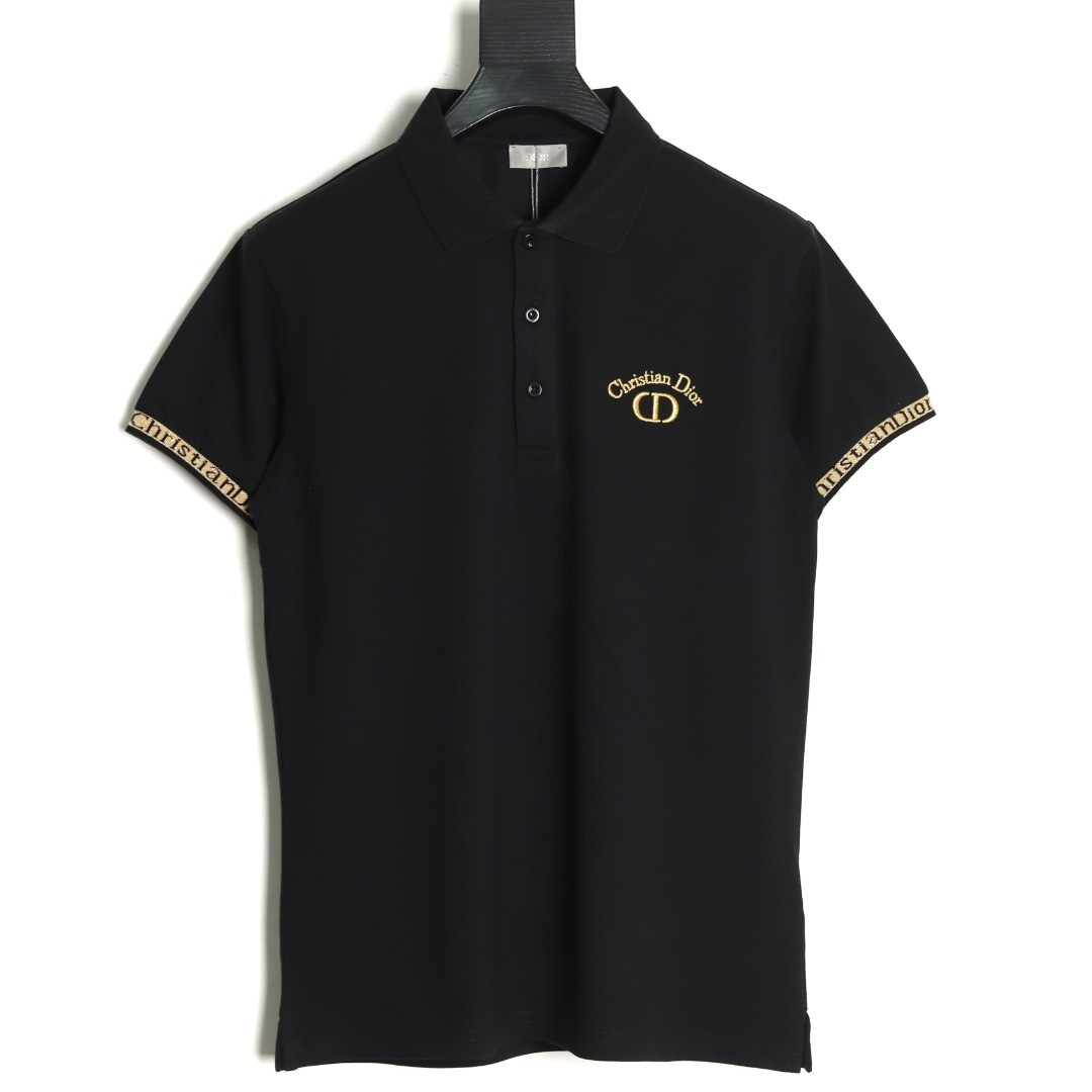 D*or 25ss short-sleeved polo shirt