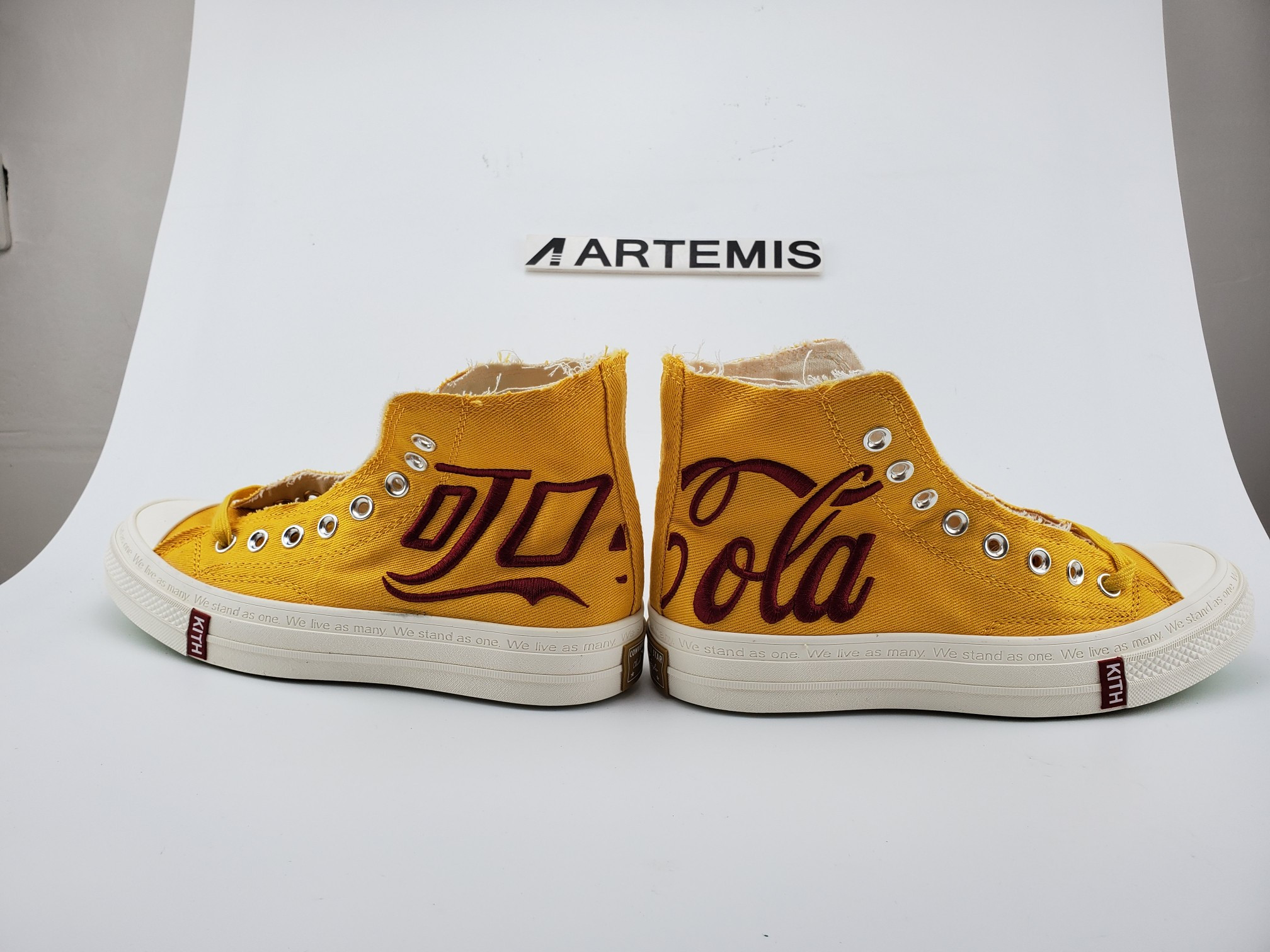 Converse Chuck Taylor All-Star 70s Hi Kith x Coca Cola Yellow