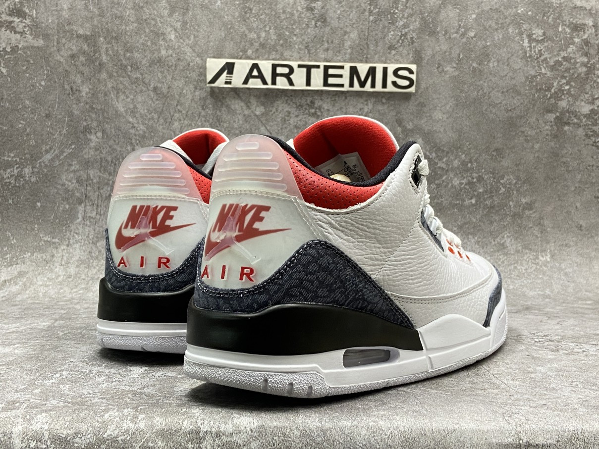 Air Jordan 3 Retro Denim SE Fire Red