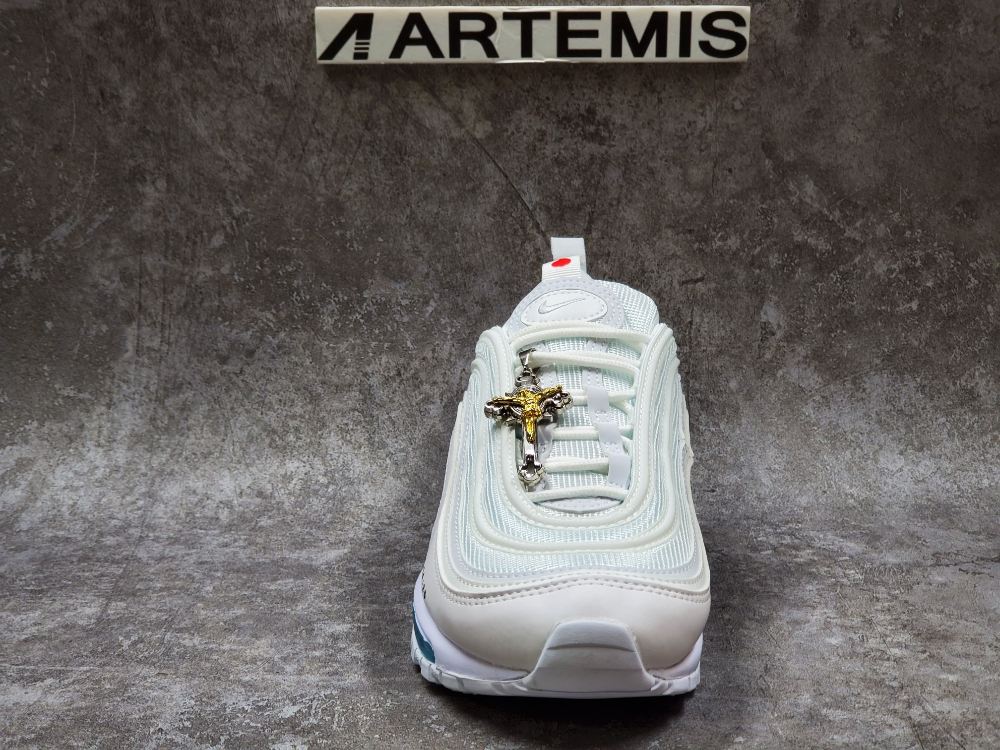 Nike Air Max 97 MSCHF x INRI Jesus Shoes