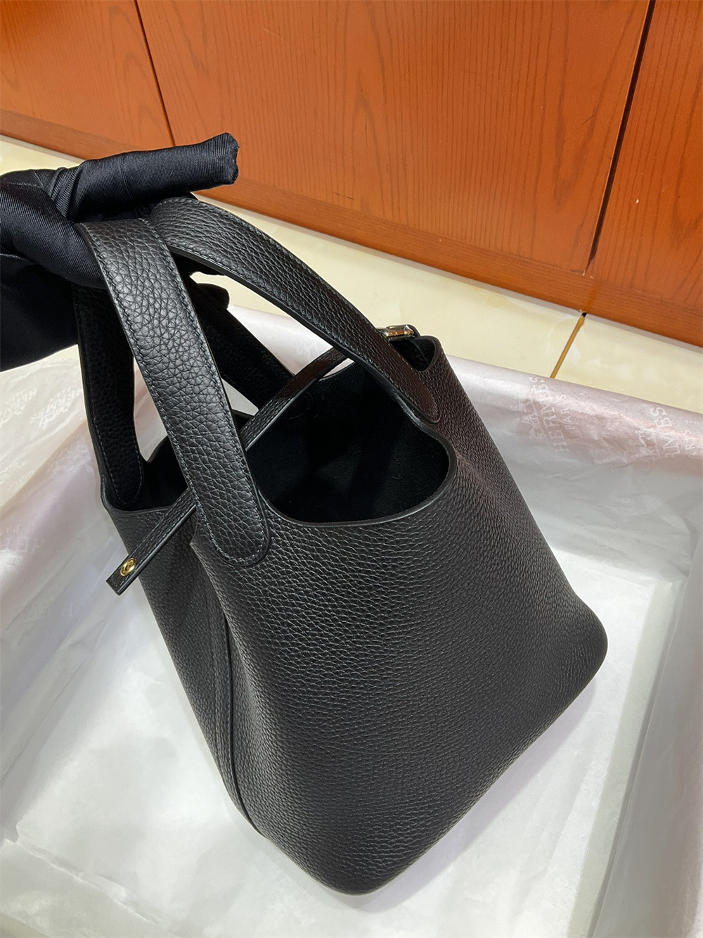 Hermès Picotin 18cm black without original box