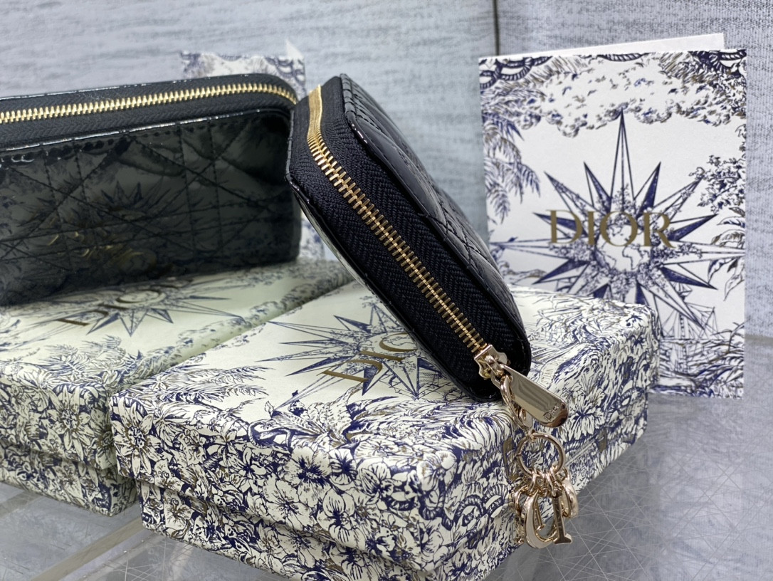 lady D*or voyageur small coin purse card holder