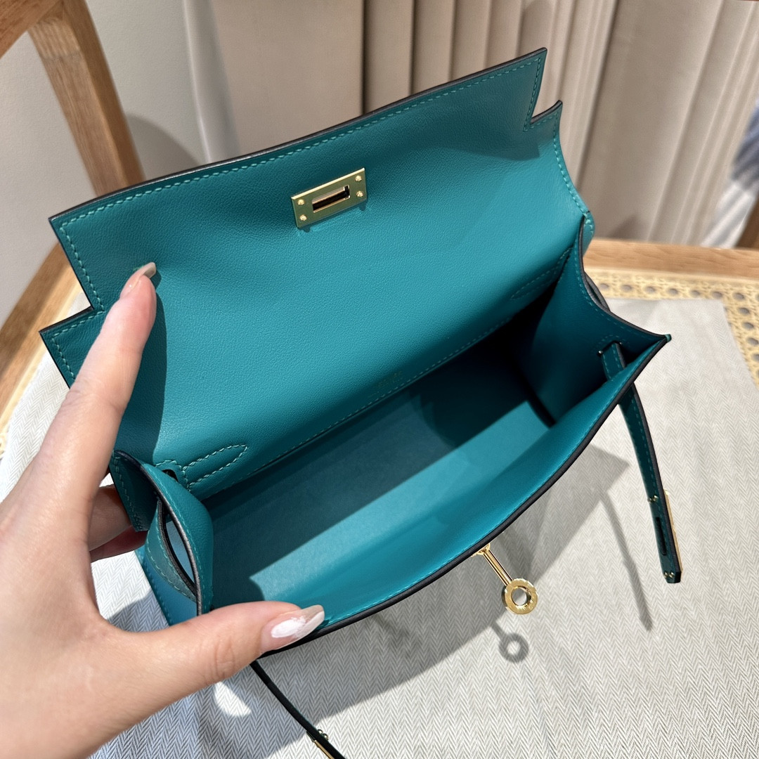 Hermès Kelly Mini Swift 22 22×7×13CM