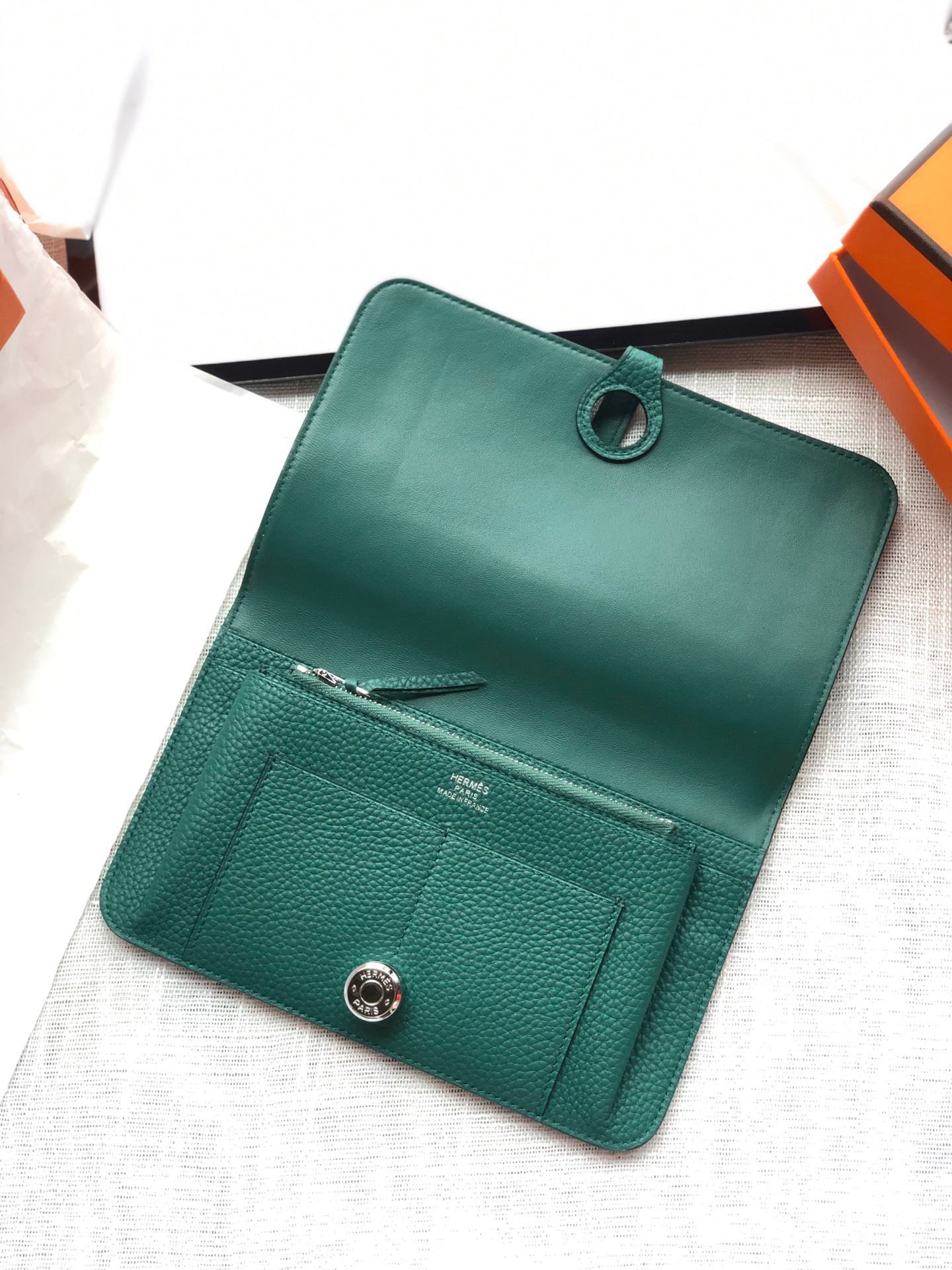 Hermès Dogon Duo Wallet 20.1cm