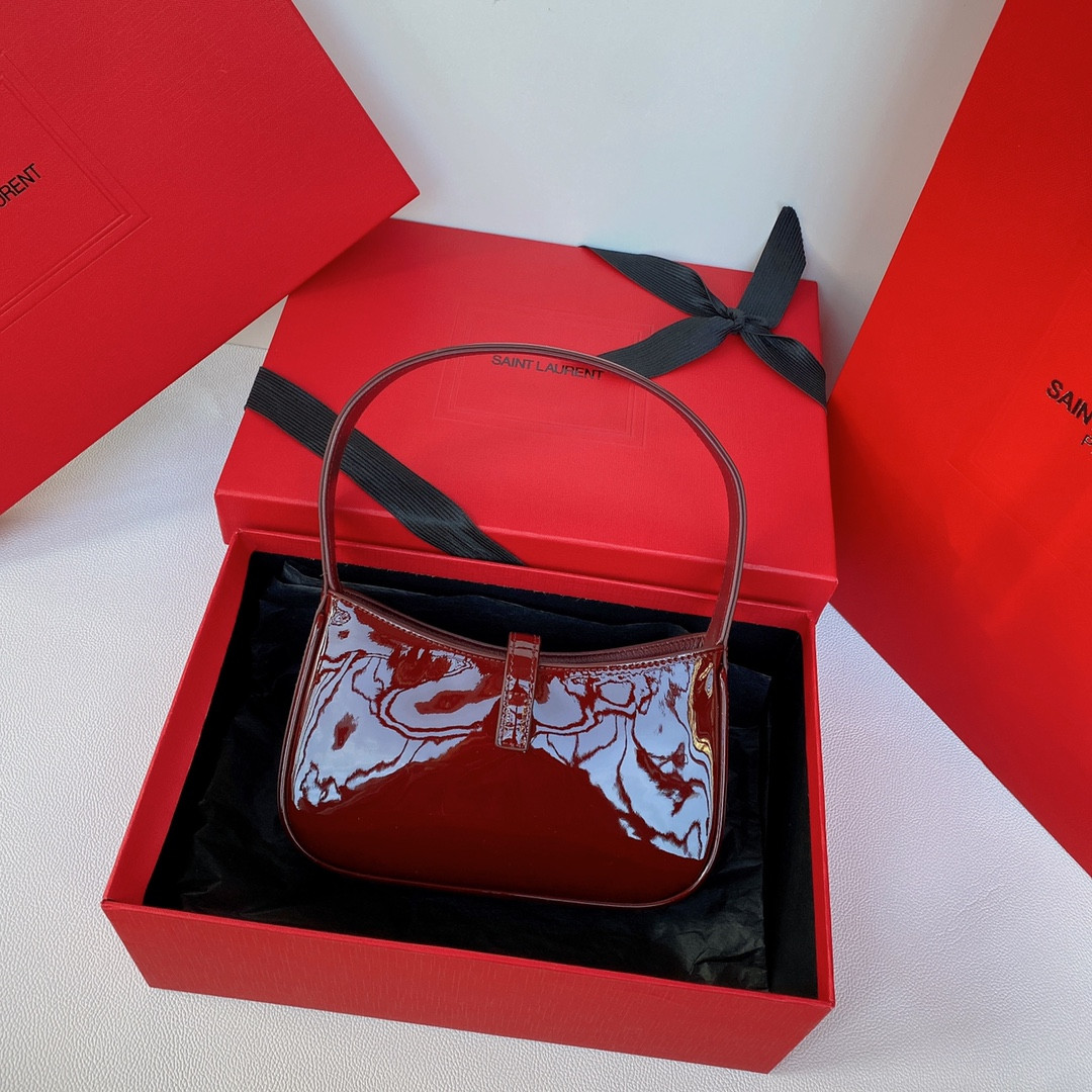 Y*L le 5 À 7 mini (patent leather) 19 x 11.5 x 4.5 cm